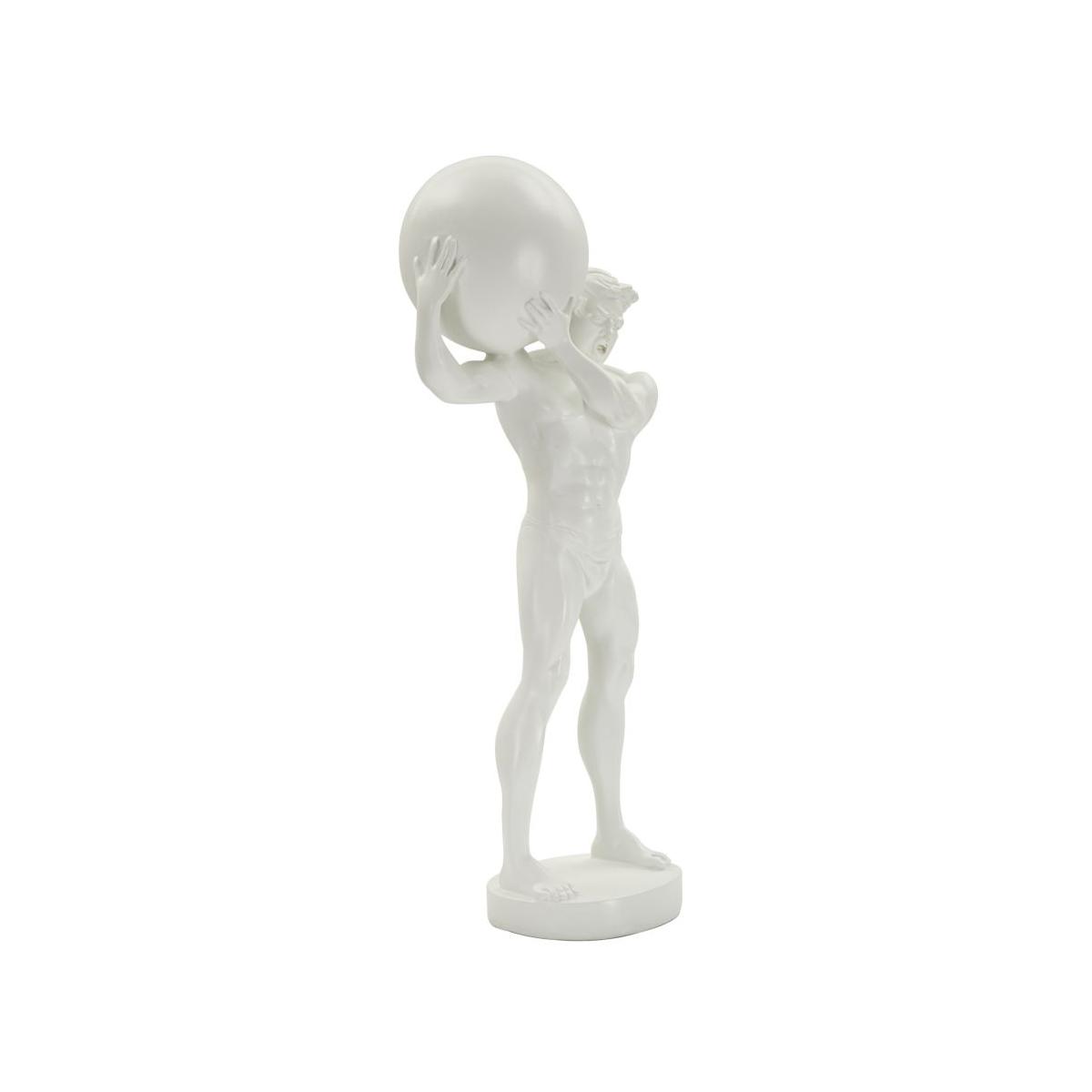 Statuetta atlas cm 18x12,5x50