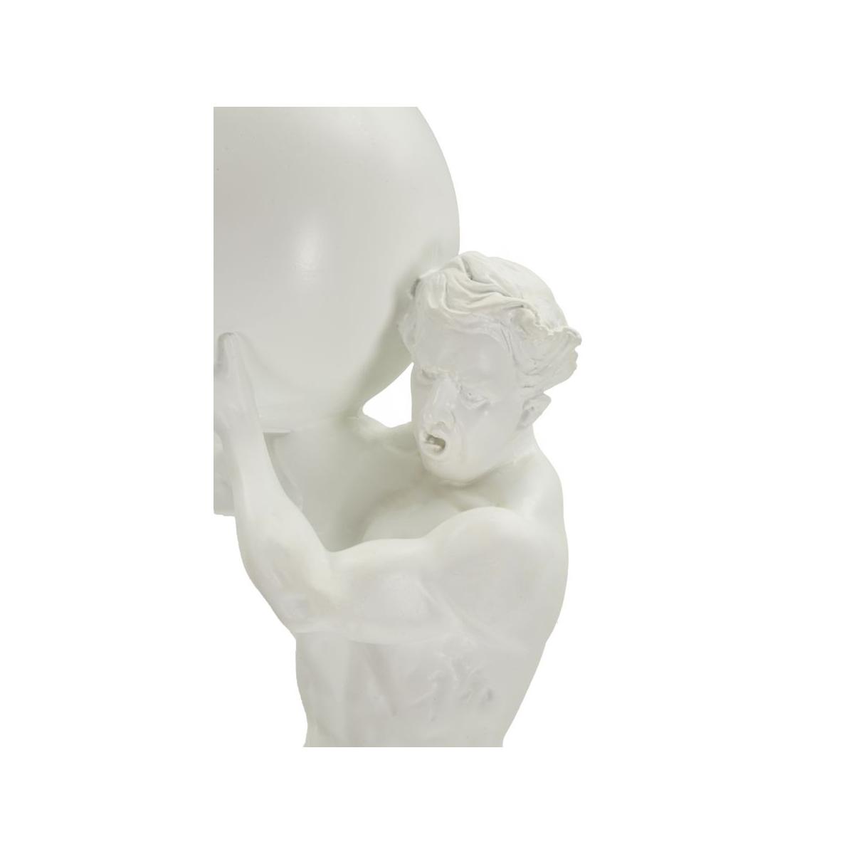 Statuetta atlas cm 18x12,5x50