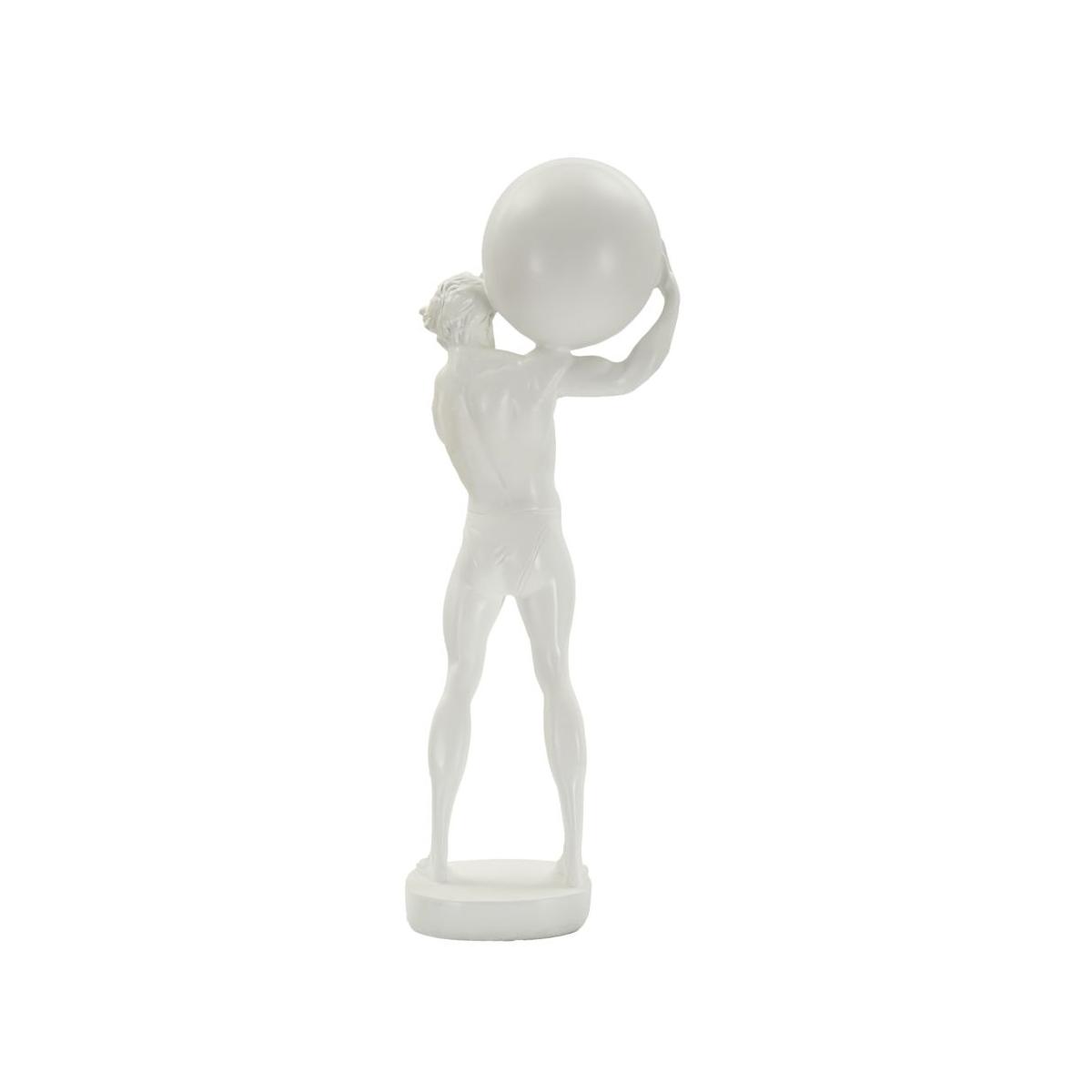 Statuetta atlas cm 18x12,5x50