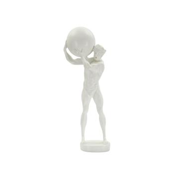 Statuetta atlas cm 18x12,5x50