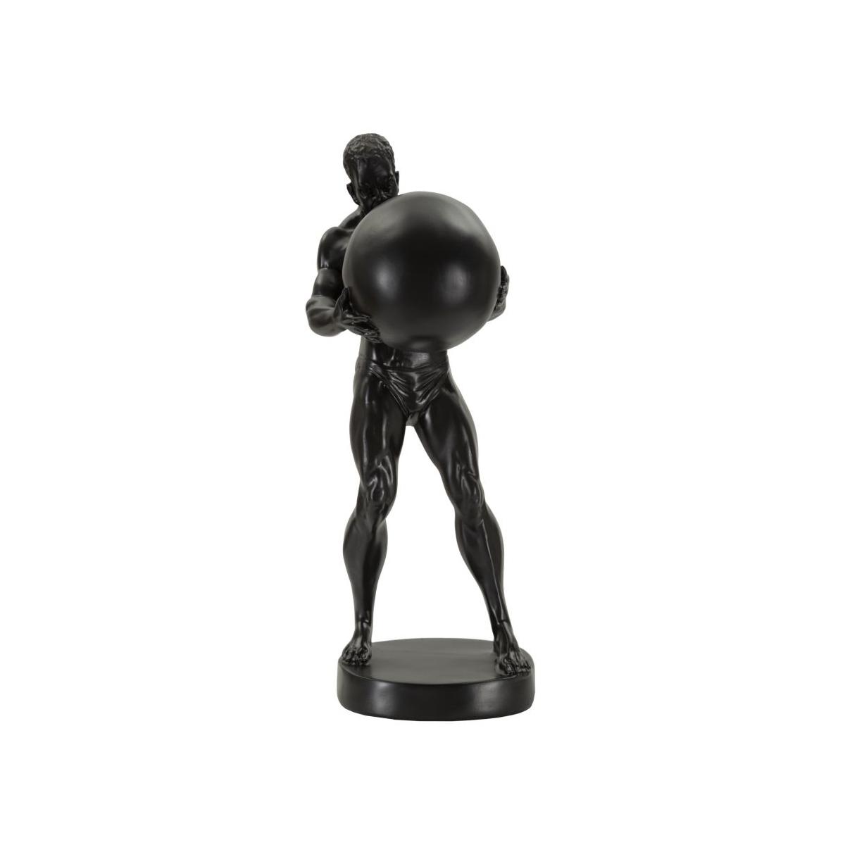 Statuetta atlas cm 18,5x20,5x43,5