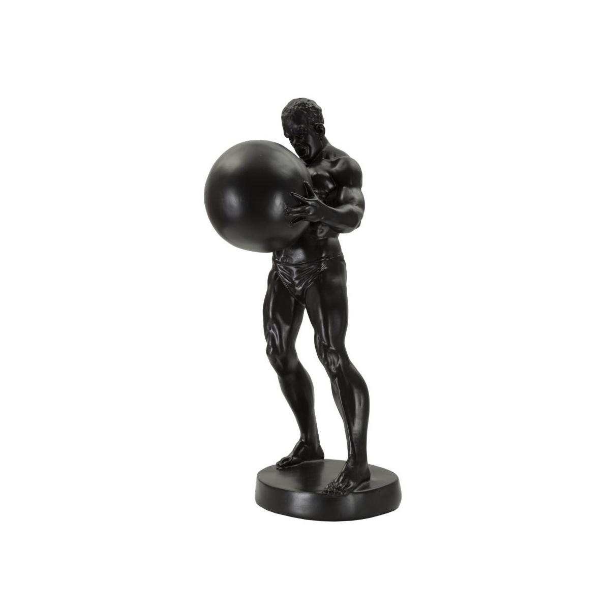 Statuetta atlas cm 18,5x20,5x43,5