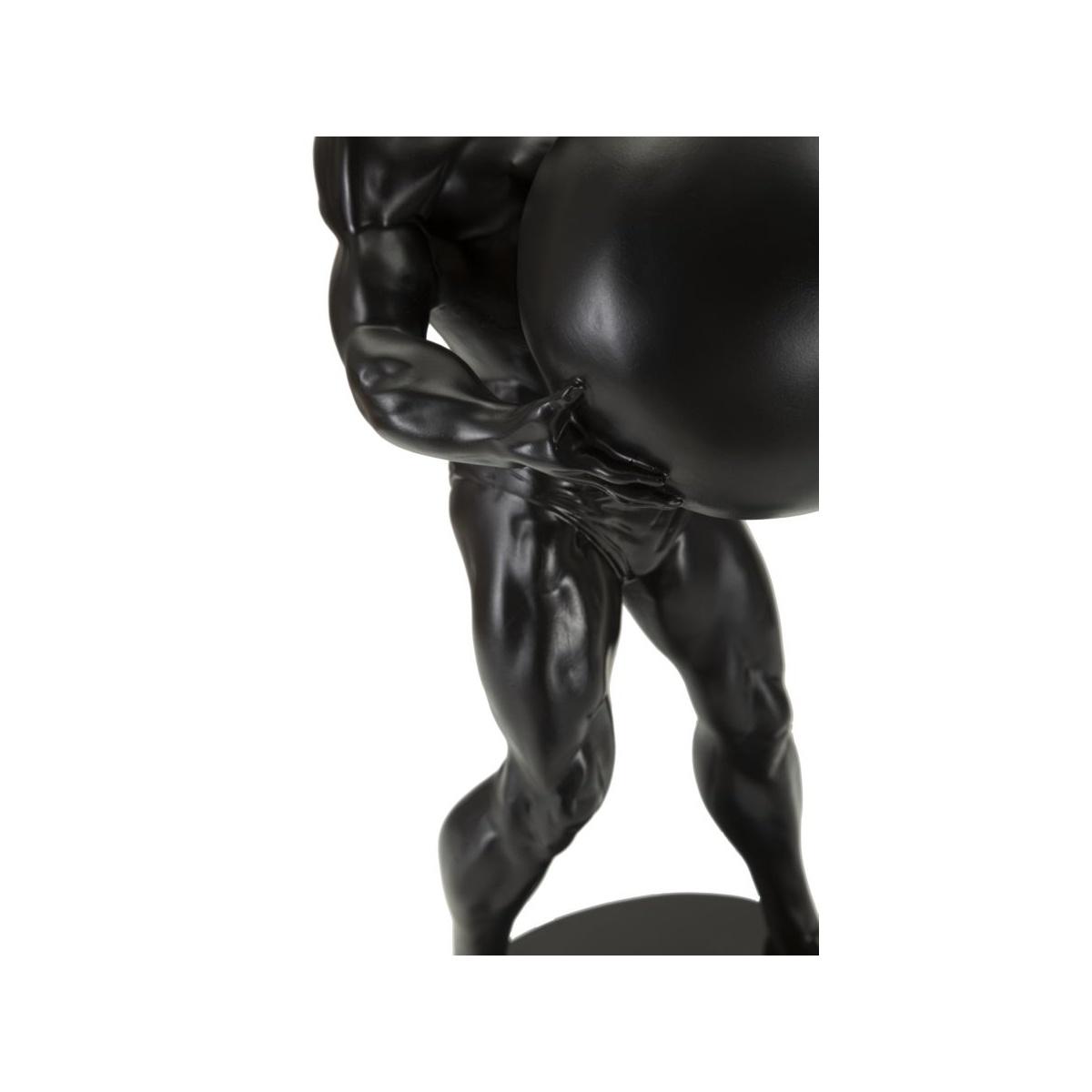 Statuetta atlas cm 18,5x20,5x43,5