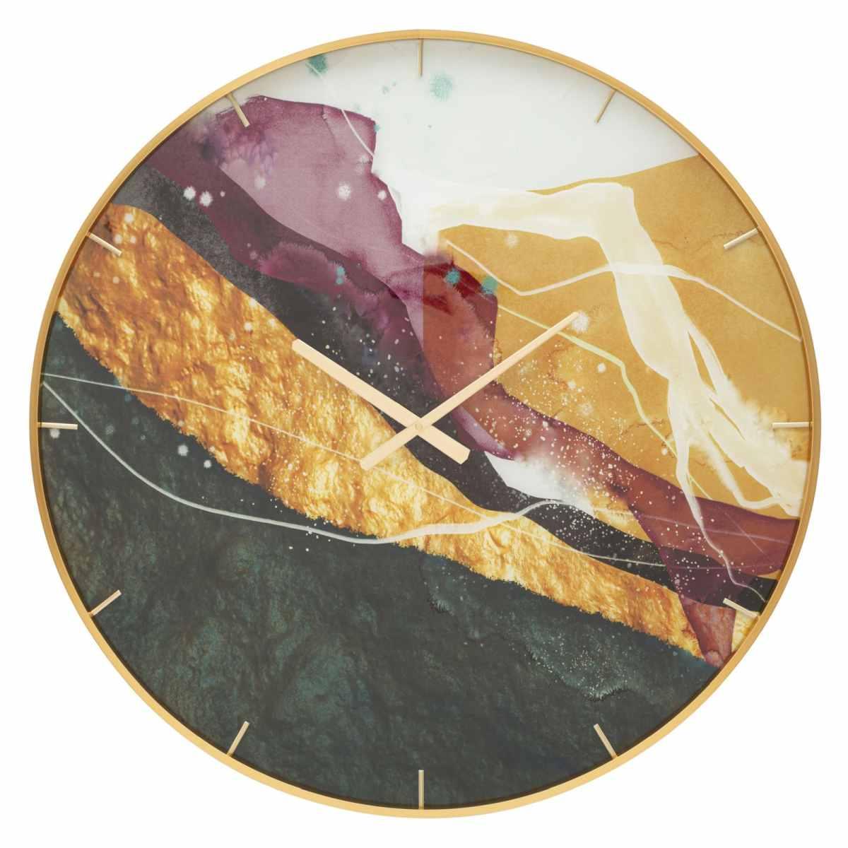 Orologio glass mity cm Ø 80x5