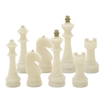 Scacchi quarzy set 8 pz assortiti cm Ø 4,4x9,2-4,3x13,3-5x16-4,5x10,3