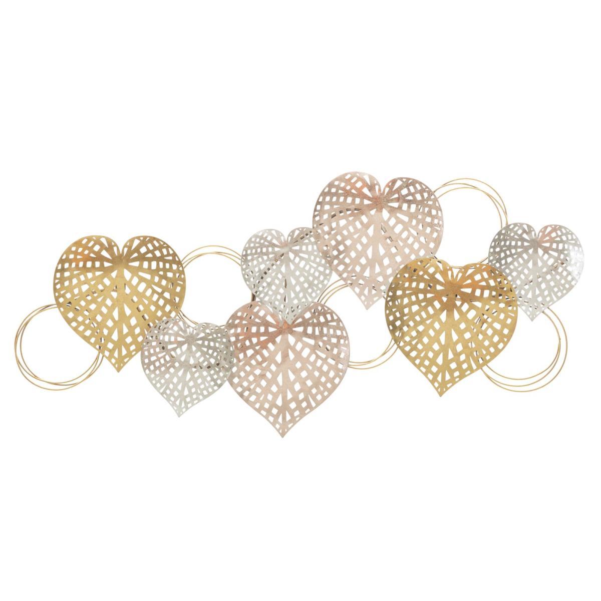 Pannello in ferro hearts cm 91x2,5x39,5