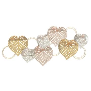 Pannello in ferro hearts cm 91x2,5x39,5
