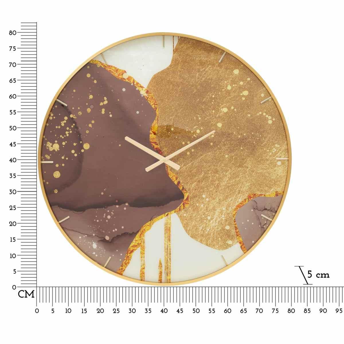 Orologio glass glody cm Ø 80x5
