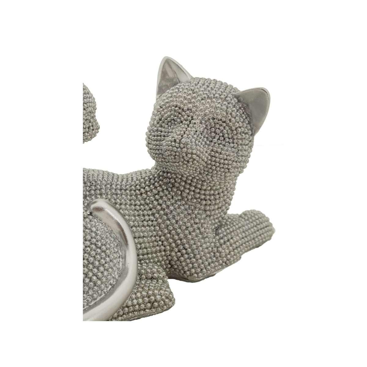 Gatto sparky con cucciolo cm  19x9x13 min 2