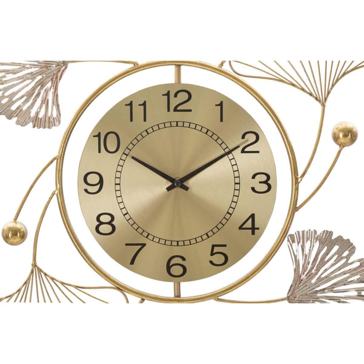 Pannello in ferro leavy c/orologio cm 52,5x3,5x102