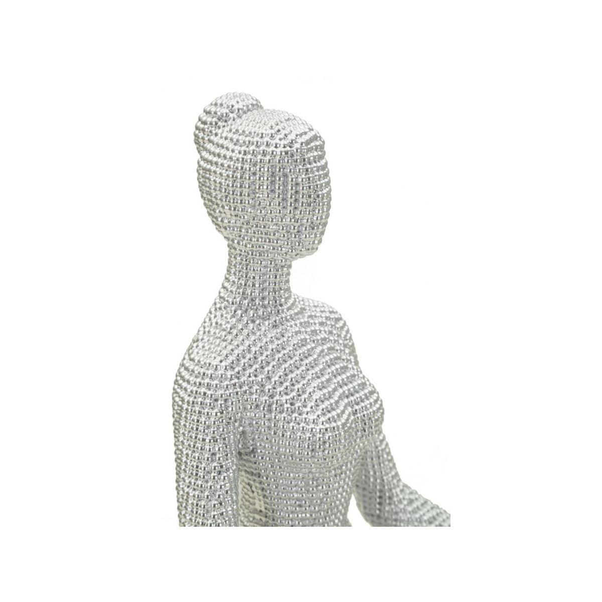 Donnina yoga silver cm 20,5x15,5x23