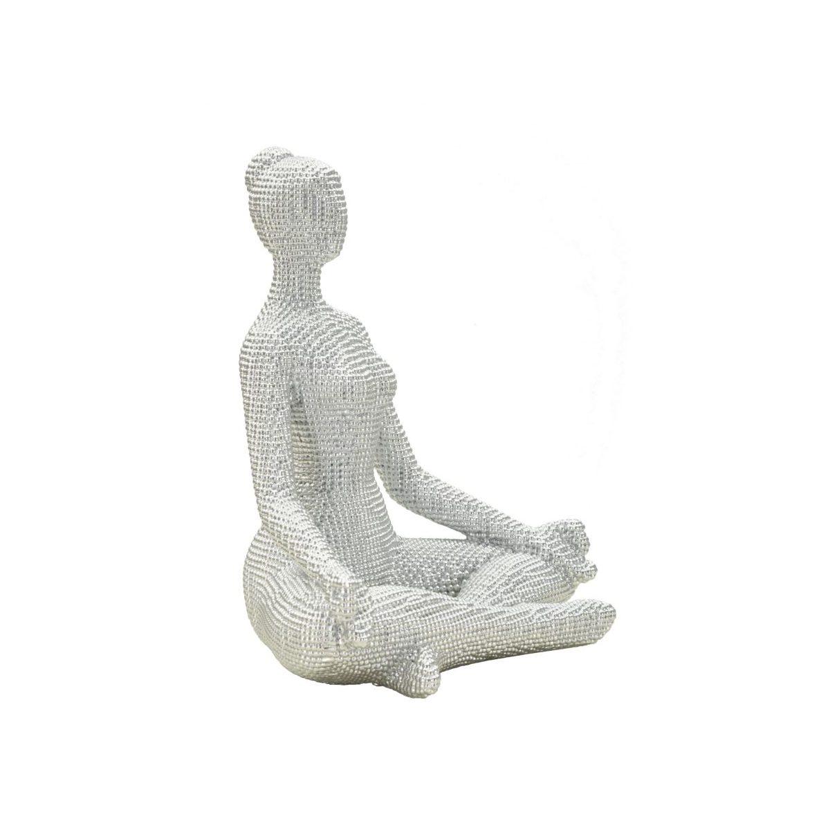Donnina yoga silver cm 20,5x15,5x23