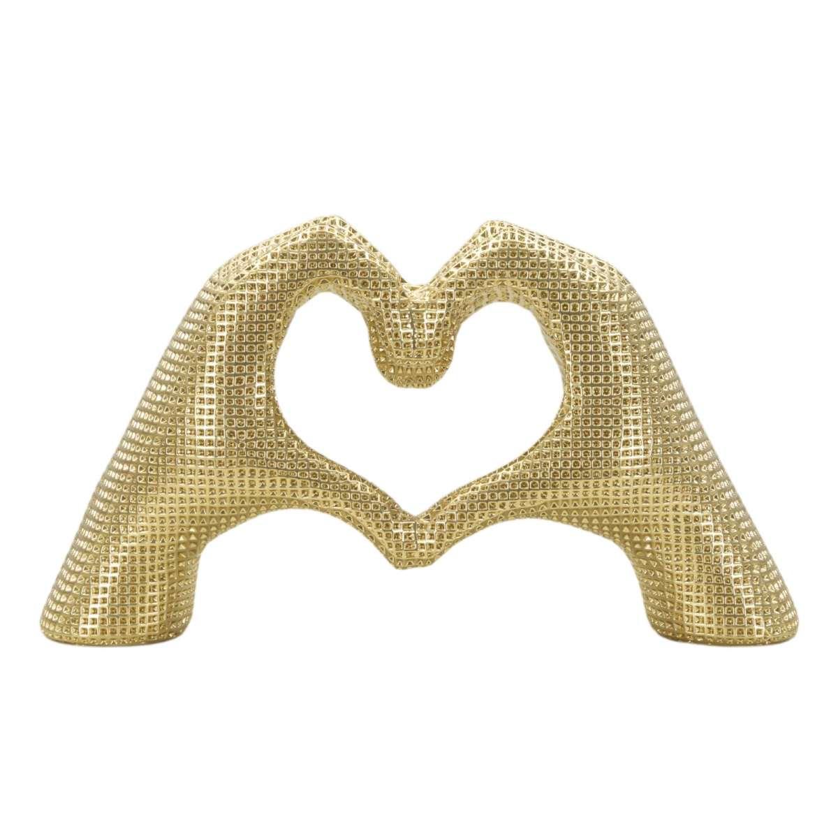 Scultura lover gold cm 25x7,5x13,5 min 2