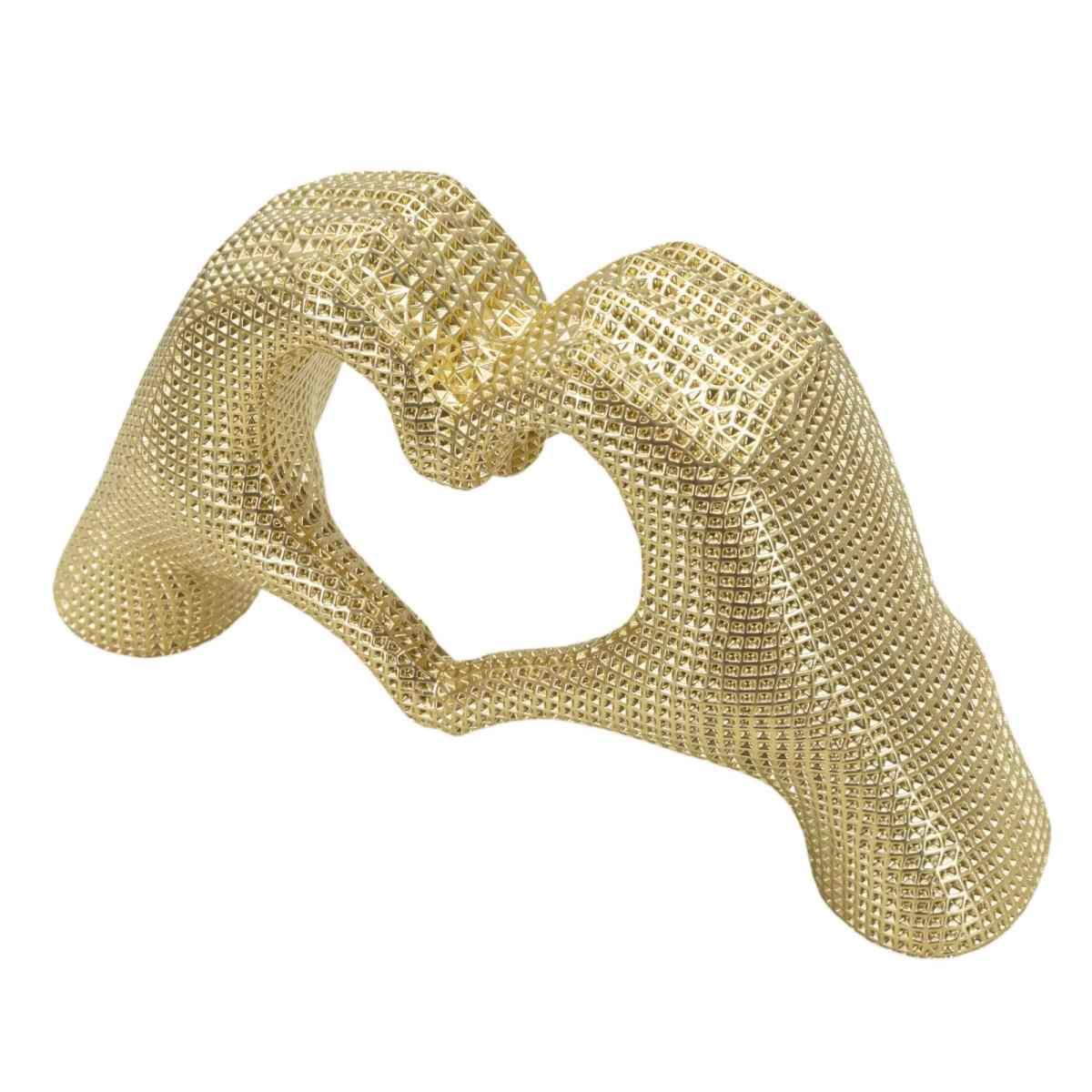 Scultura lover gold cm 25x7,5x13,5 min 2
