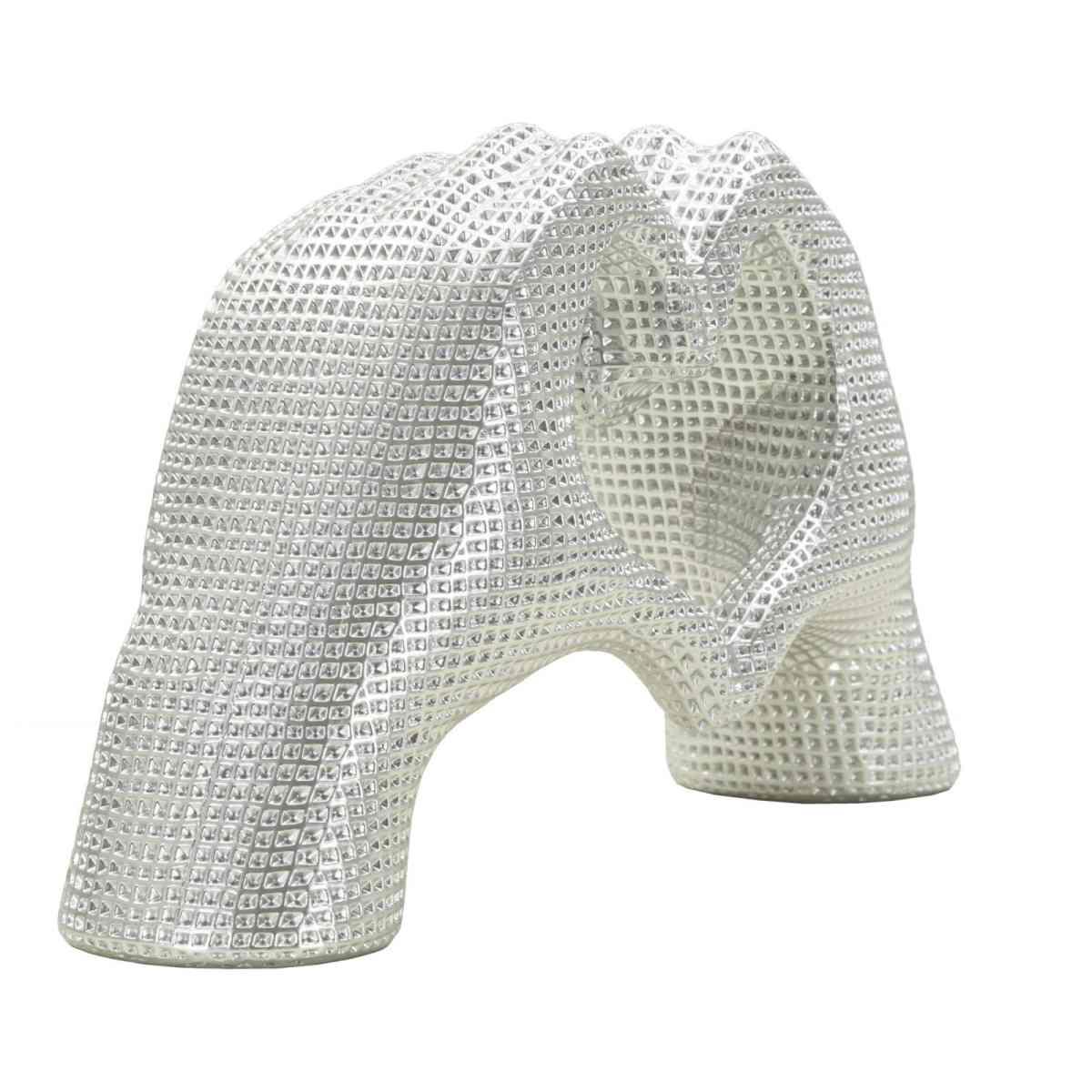 Scultura lover silver cm 25x7,5x13,5 min 2