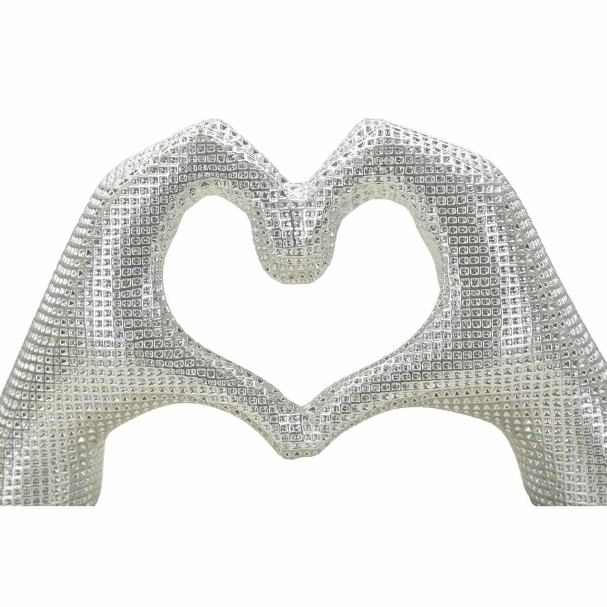 Scultura lover silver cm 25x7,5x13,5 min 2