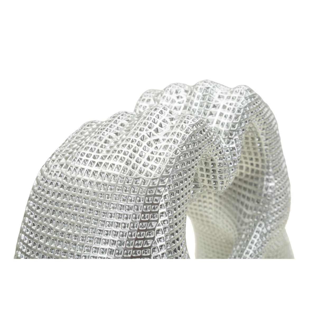 Scultura lover silver cm 25x7,5x13,5 min 2