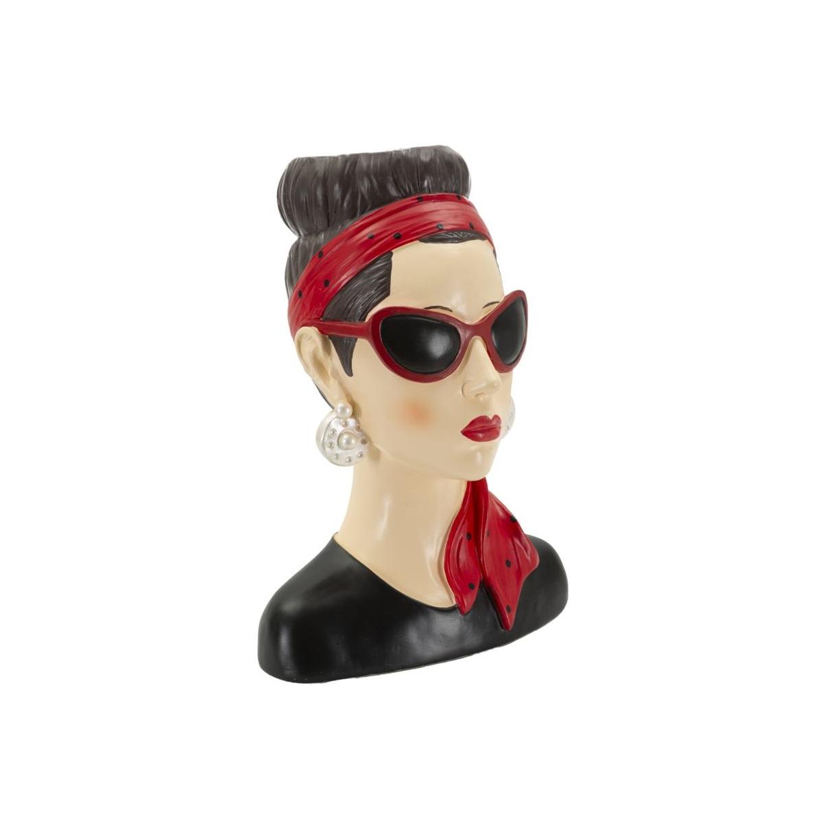 Vaso donna hollywood -b- cm 21x16x27