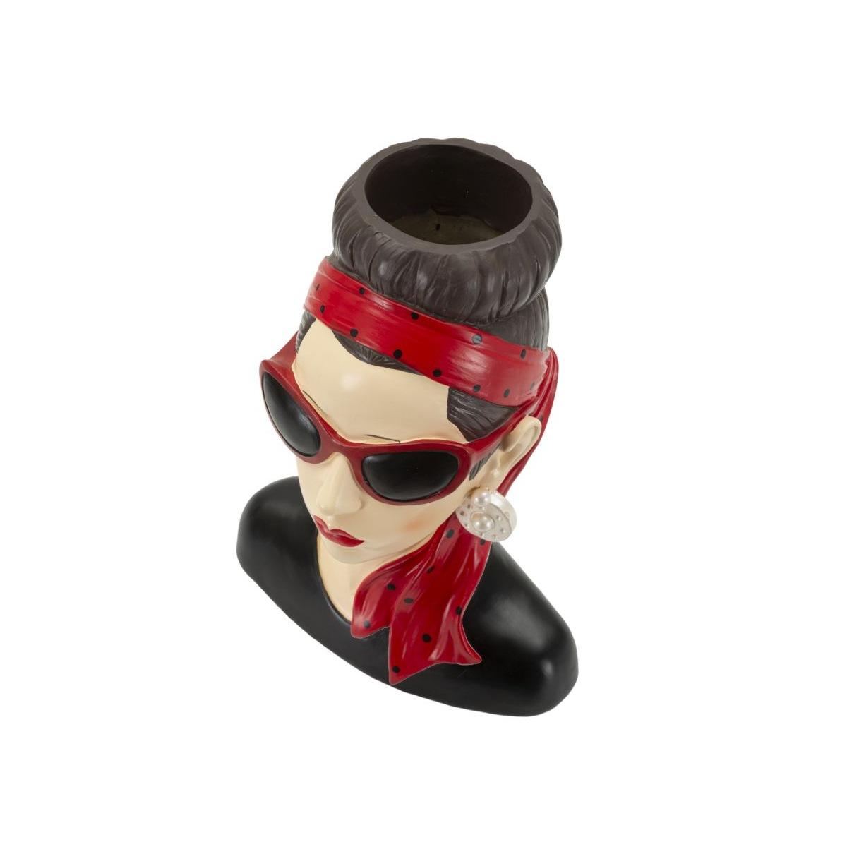Vaso donna hollywood -b- cm 21x16x27