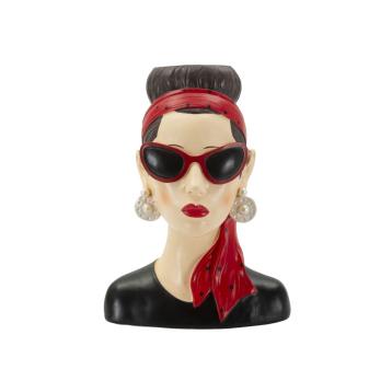 Vaso donna hollywood -b- cm 21x16x27