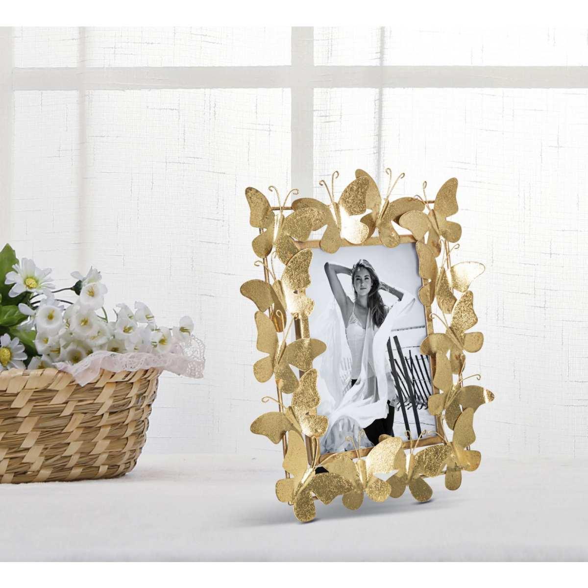 Cornice butterfly glam cm 28x11,5x30,5 (misura interna cm 15x20) min 2