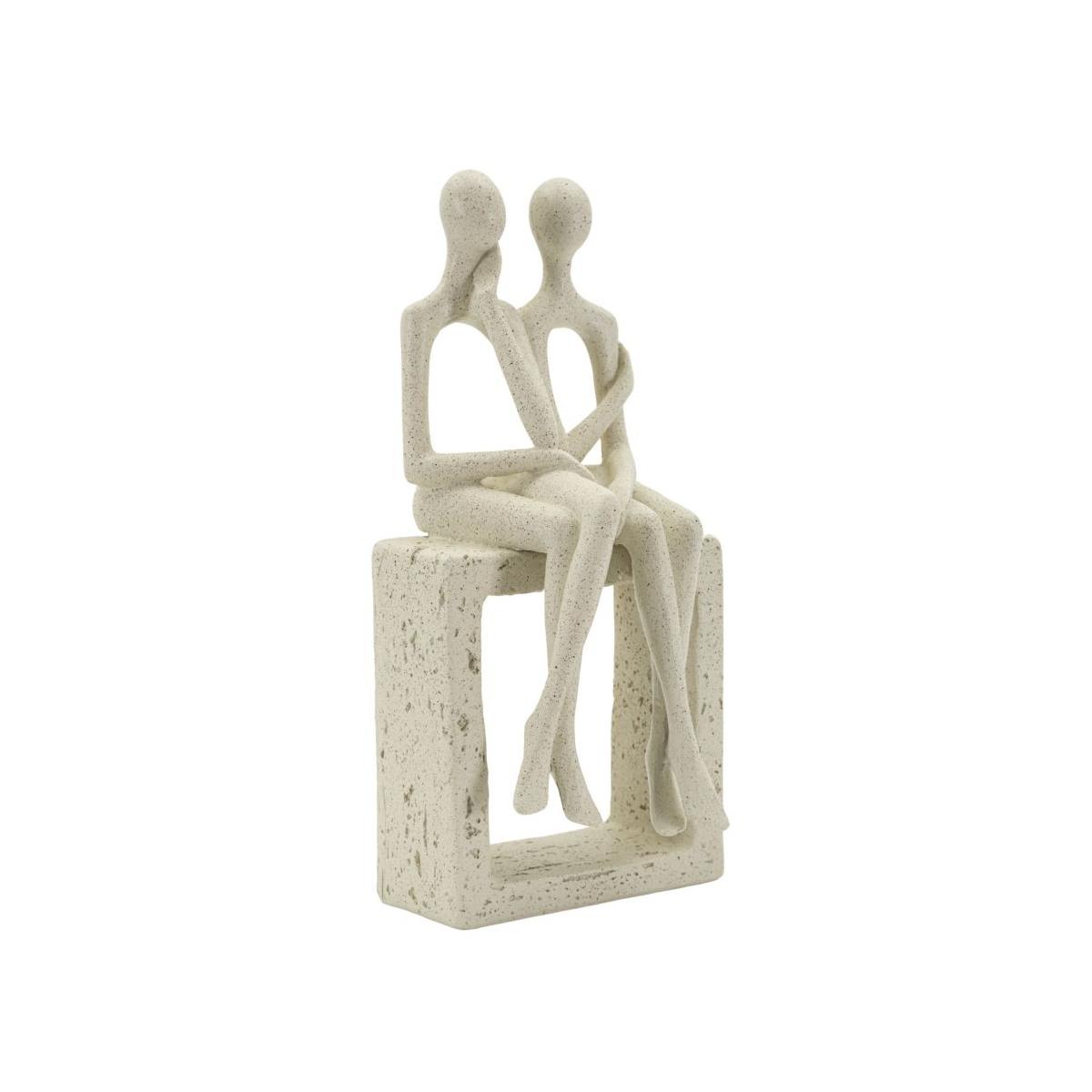 Statuetta coppia stons cm 11,5x9x25 min 2