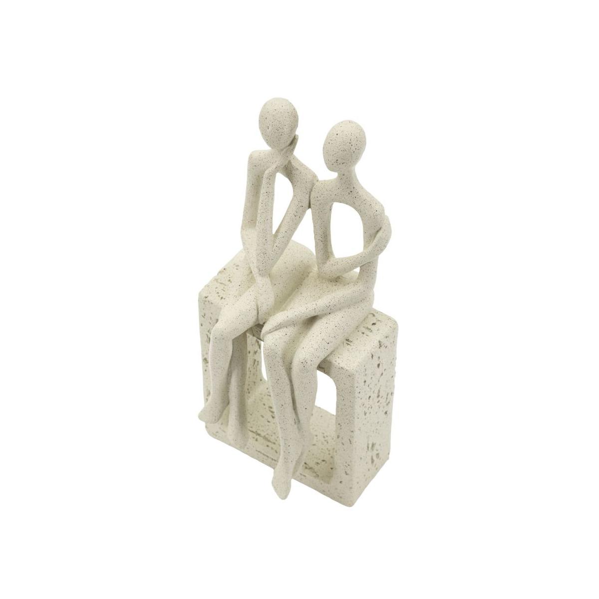 Statuetta coppia stons cm 11,5x9x25 min 2