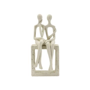 Statuetta coppia stons cm 11,5x9x25 min 2