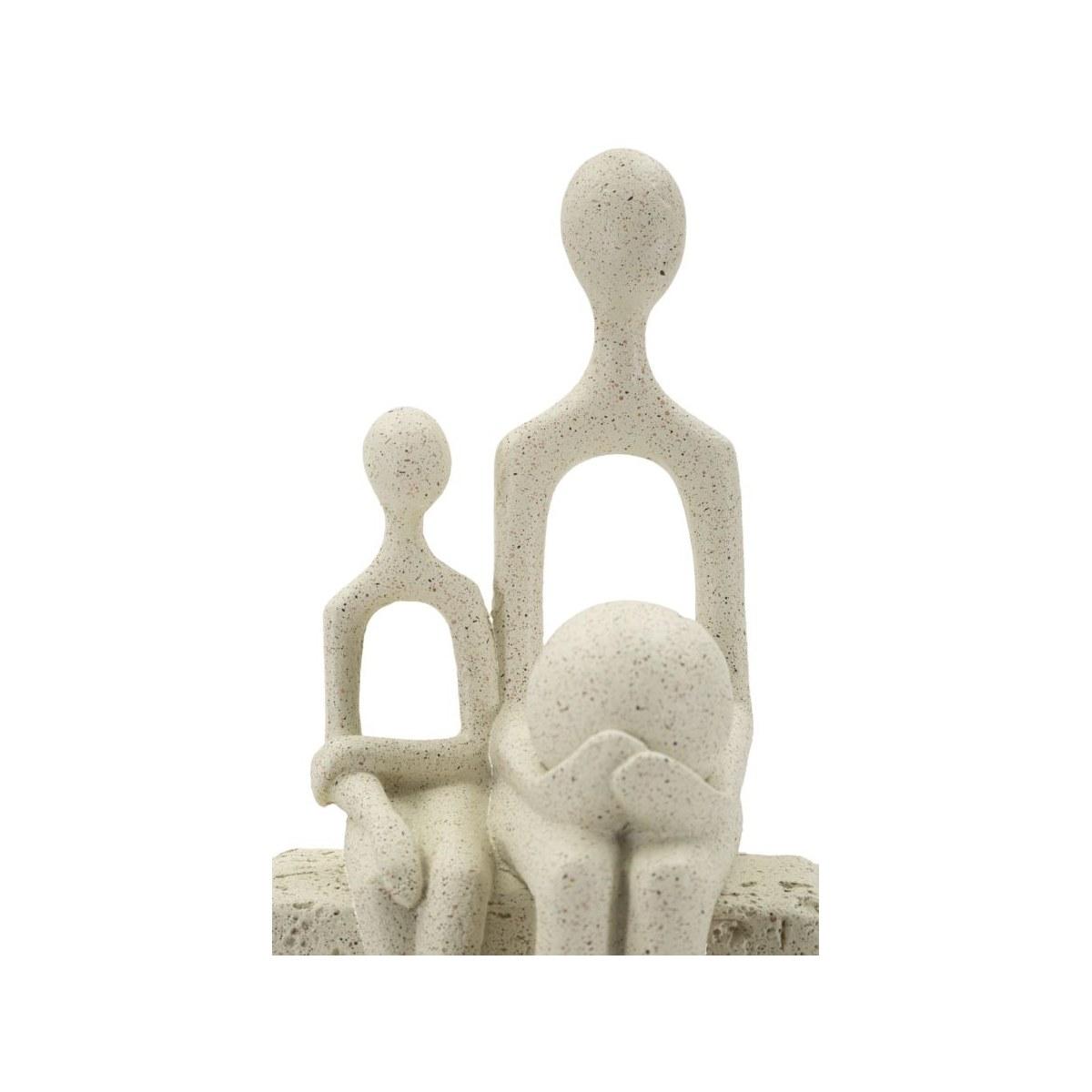Statuetta maternita' stons cm 10x7,5x26 min 2