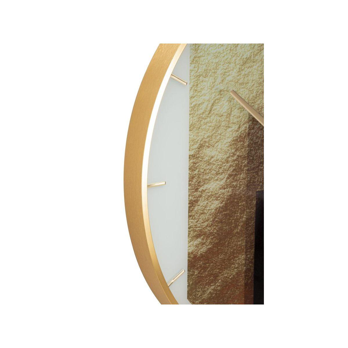 Orologio glass motif cm Ø 60x5