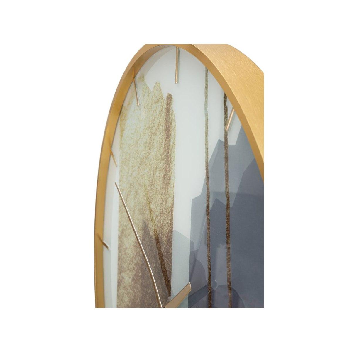 Orologio glass motif cm Ø 60x5