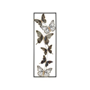 Pannello in ferro farfalle cm 31x2,5x90