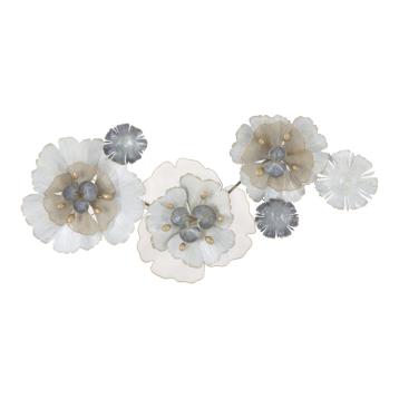 Pannello in ferro flowery cm 119x8x60
