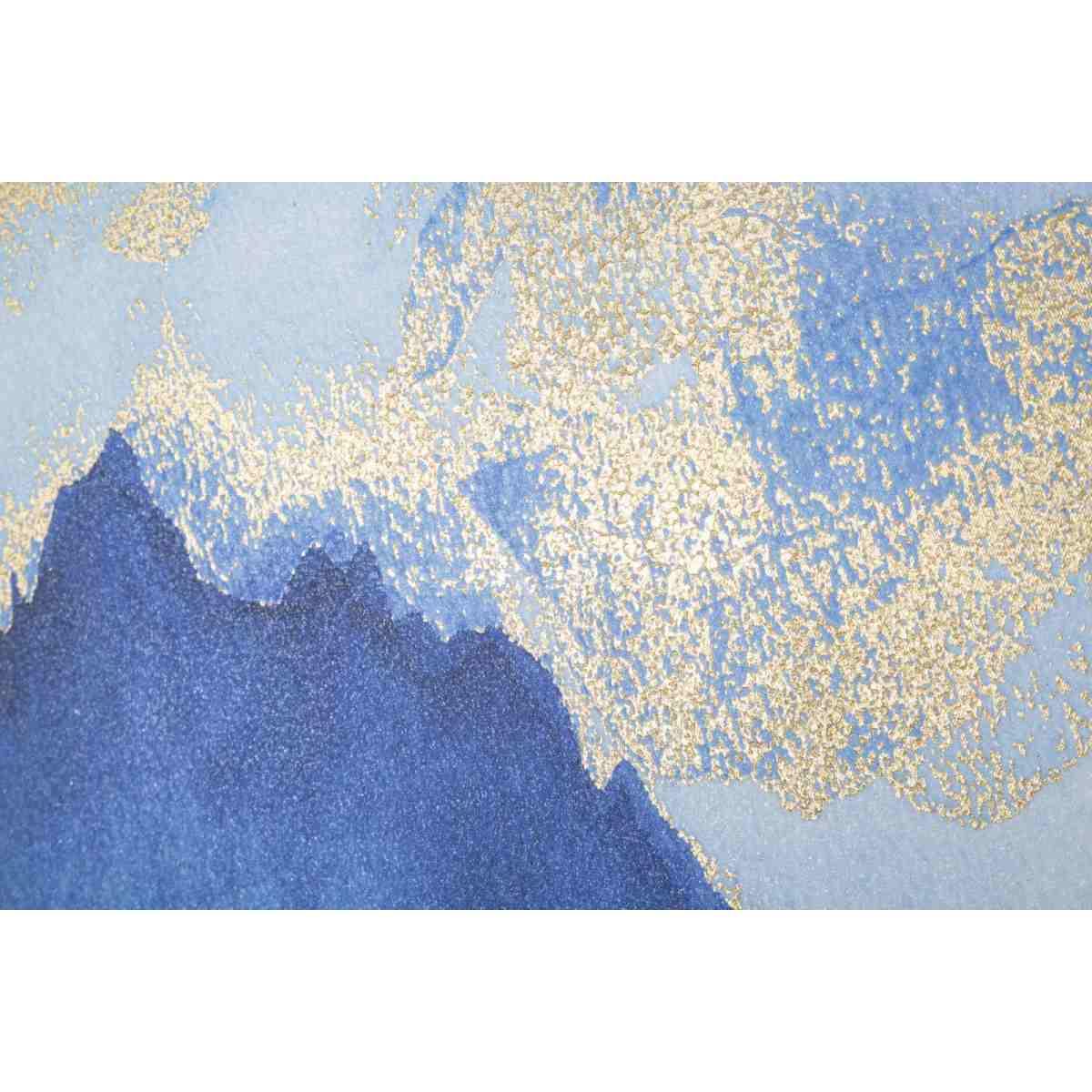 Stampa dipinta mountain tree cm 80x3x120