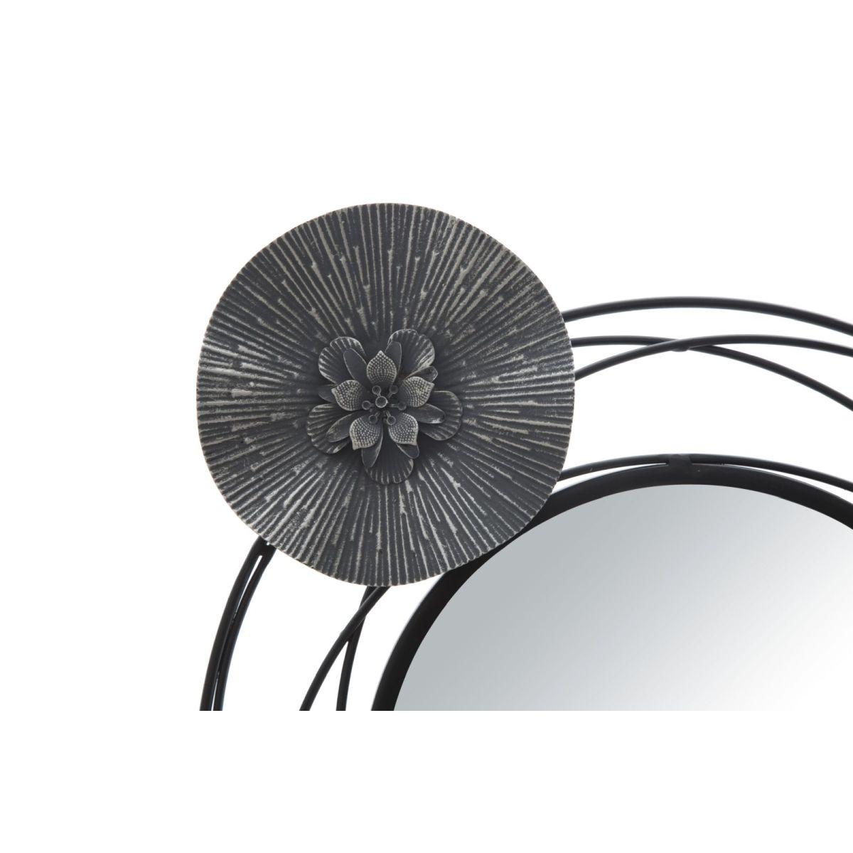 Pannello/specchio dark round cm 117x5,5x49