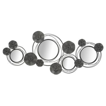 Pannello/specchio dark round cm 117x5,5x49