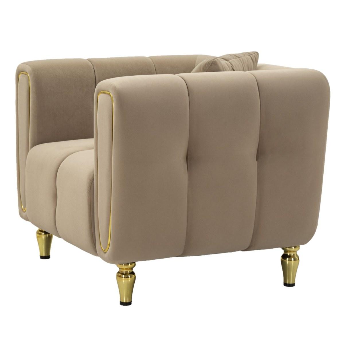 Poltrona alma grigio c/cuscino cm 97x81x71