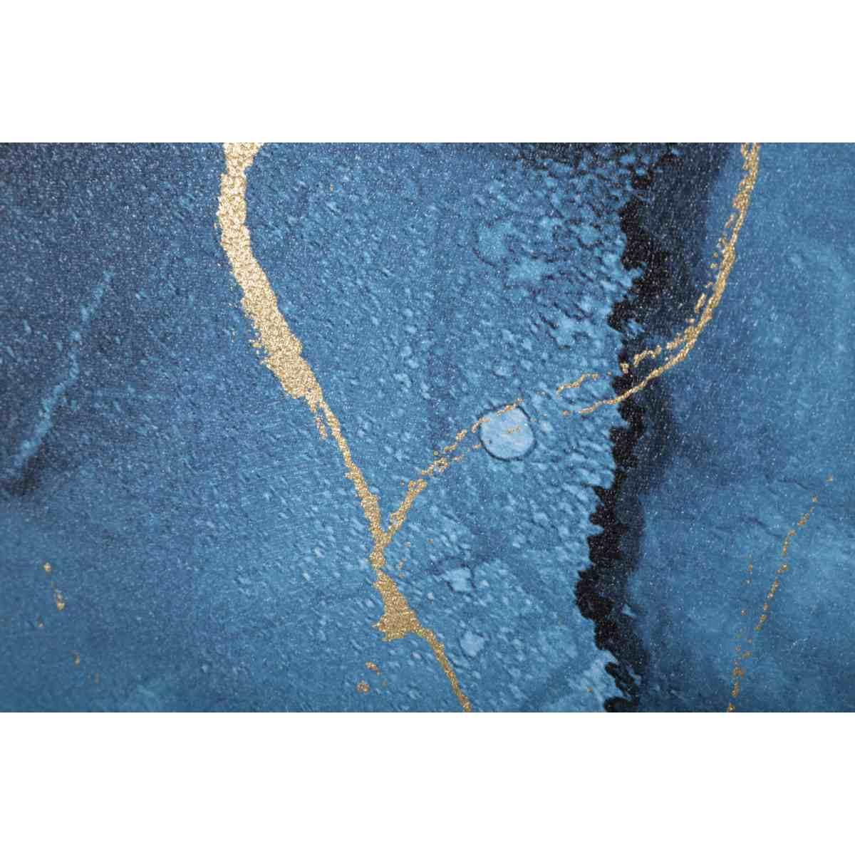 Stampa dipinta blu rey cm 80x3x120