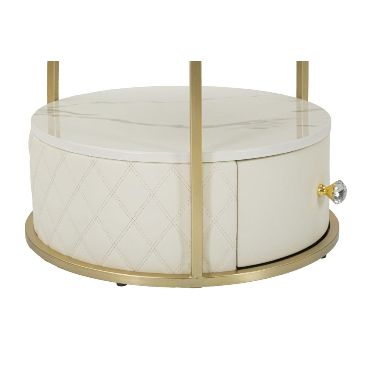 Comodino sharon cm Ø 43x48