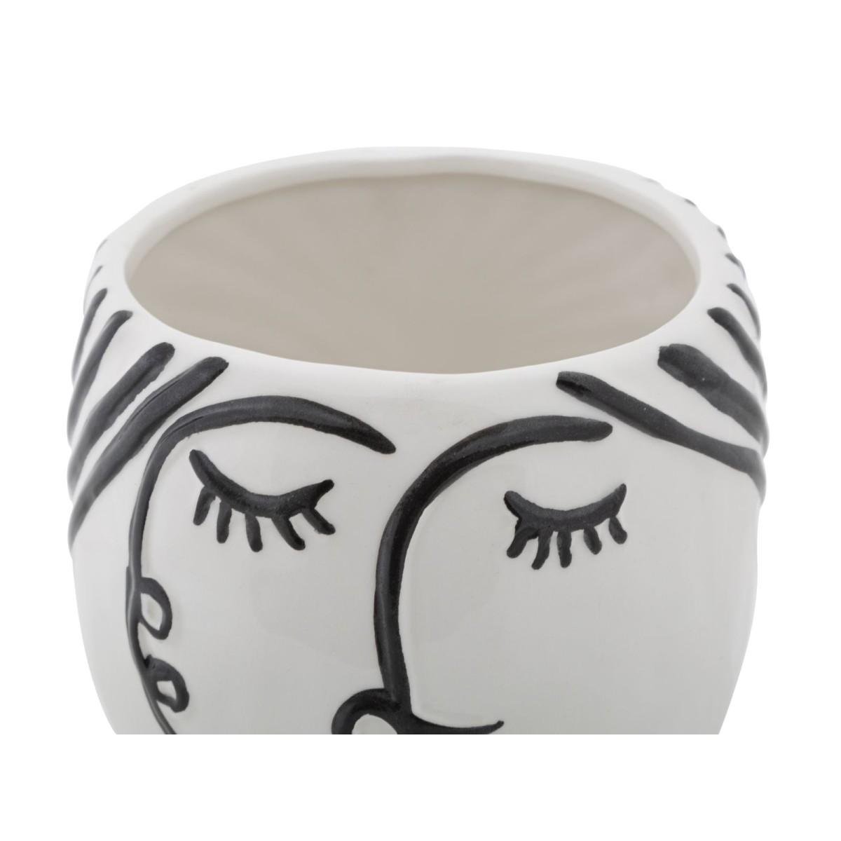 Vaso pot face cm Ø 14x18,2 min 2