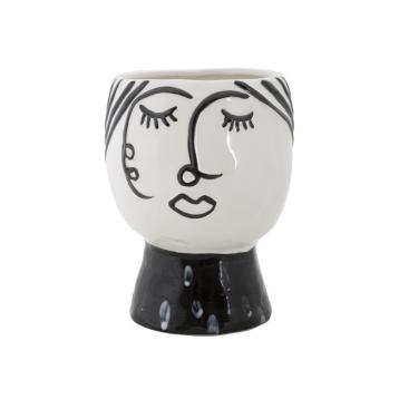 Vaso pot face cm Ø 14x18,2 min 2