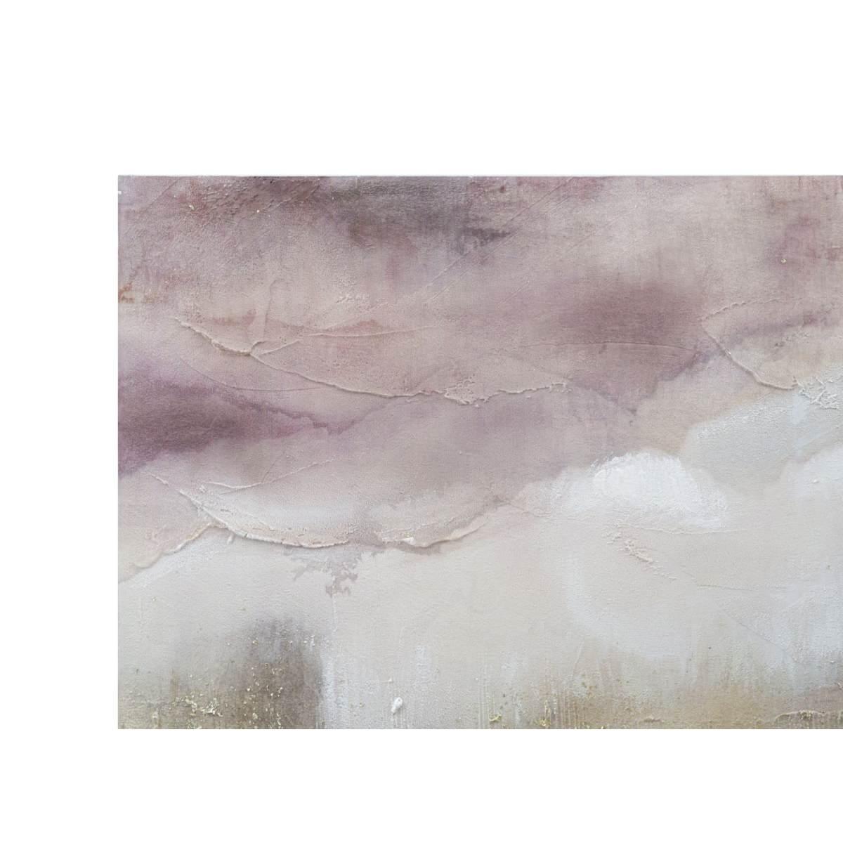 Dipinto su tela pink mountain cm 80x2,7x60