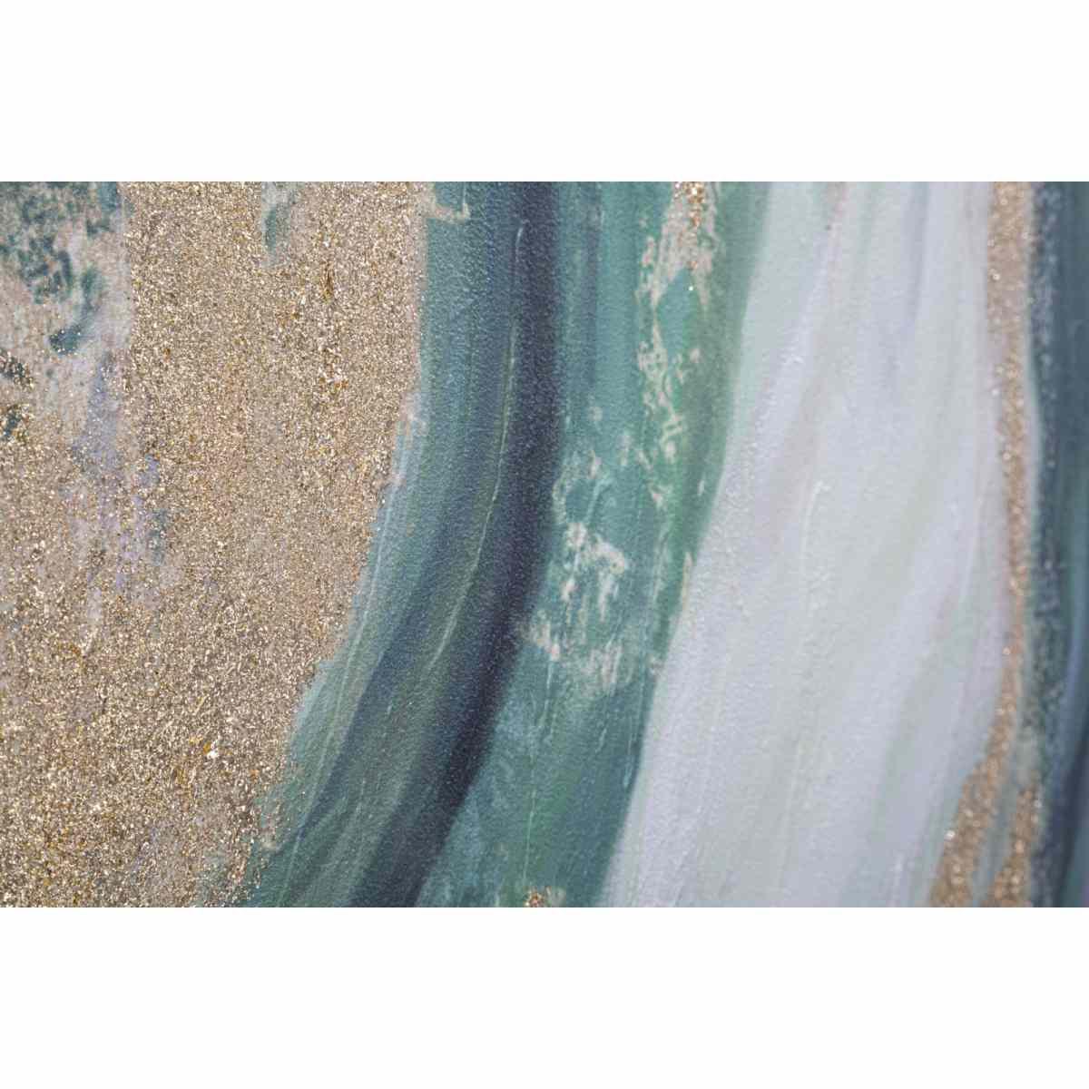 Dipinto su tela greenery cm 80x2,8x100