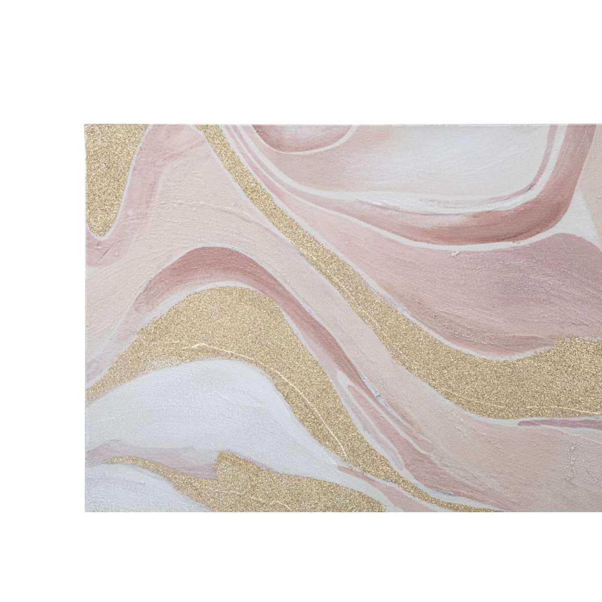 Dipinto su tela pinkly cm 80x2,8x80