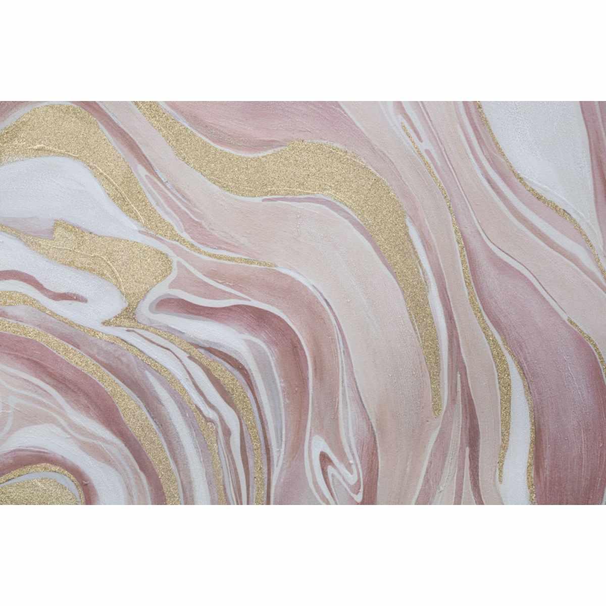 Dipinto su tela pinkly cm 80x2,8x80