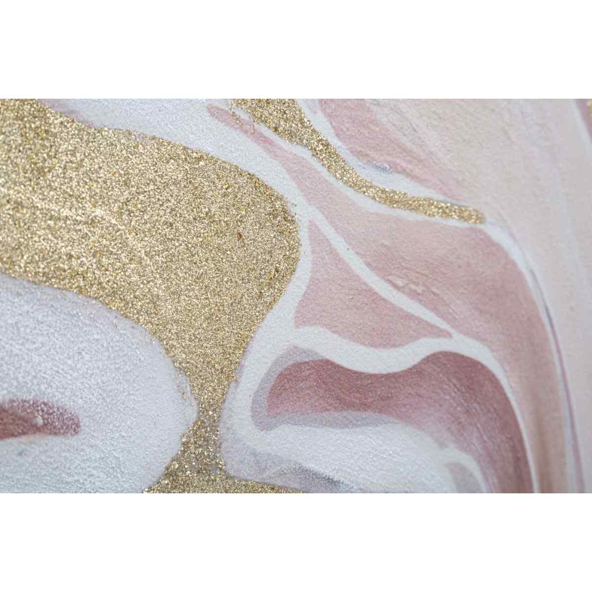 Dipinto su tela pinkly cm 80x2,8x80