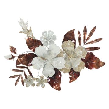 Pannello in ferro bouquet cm 83x8,5x55