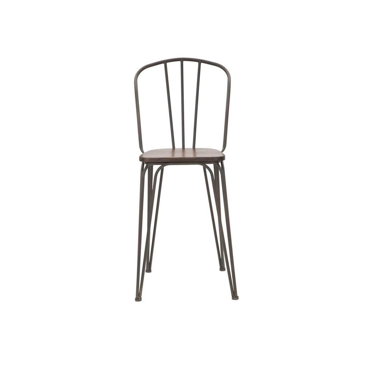 Sedia bar harlem 54x45x102 set 2pz (altezza seduta cm 61)
