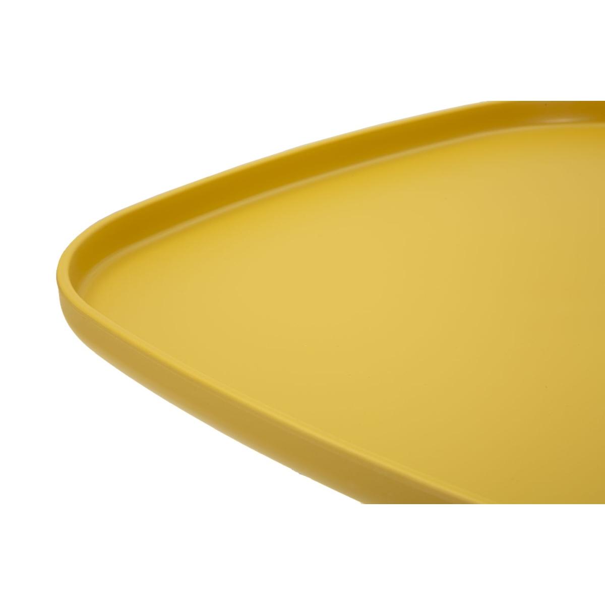 Tavolinetto gea giallo cm 48x48x50