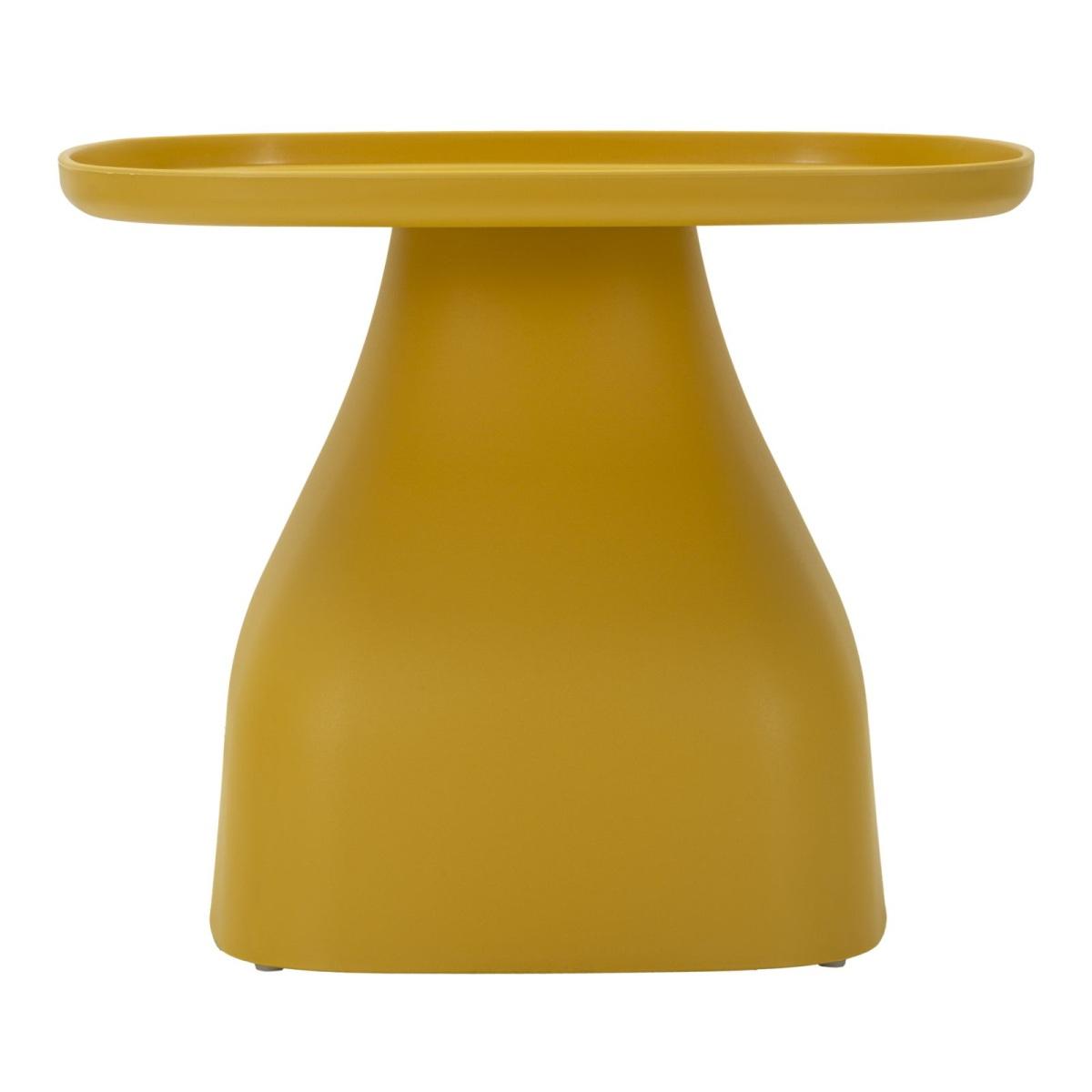 Tavolinetto gea giallo cm 48x48x38